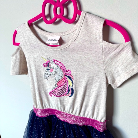 Unicorn girls tulle dress - Picture 3 of 9